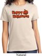 Happy Halloween with Pumpkin Ladies T-shirt