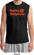Happy Halloween with Pumpkin Muscle Shirt