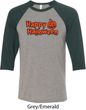 Happy Halloween with Pumpkin Raglan Shirt