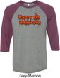 Happy Halloween with Pumpkin Raglan Shirt