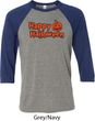 Happy Halloween with Pumpkin Raglan Shirt