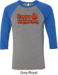 Happy Halloween with Pumpkin Raglan Shirt