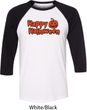 Happy Halloween with Pumpkin Raglan Shirt