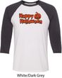 Happy Halloween with Pumpkin Raglan Shirt