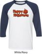 Happy Halloween with Pumpkin Raglan Shirt