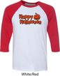 Happy Halloween with Pumpkin Raglan Shirt