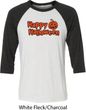 Happy Halloween with Pumpkin Raglan Shirt