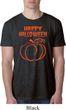 Happy Halloween with Pumpkin Sketch Burnout Shirt