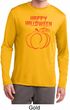 Happy Halloween with Pumpkin Sketch Dry Wicking Long Sleeve