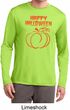 Happy Halloween with Pumpkin Sketch Dry Wicking Long Sleeve
