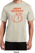 Happy Halloween with Pumpkin Sketch Dry Wicking T-shirt