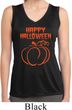Happy Halloween with Pumpkin Sketch Ladies Dry Wicking Tank Top