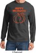 Happy Halloween with Pumpkin Sketch Long Sleeve