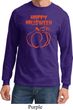 Happy Halloween with Pumpkin Sketch Long Sleeve