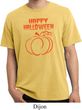 Happy Halloween with Pumpkin Sketch Pigment Dyed T-shirt