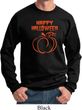 Happy Halloween with Pumpkin Sketch Sweatshirt
