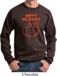 Happy Halloween with Pumpkin Sketch Sweatshirt