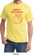 Happy Halloween with Pumpkin Sketch T-shirt