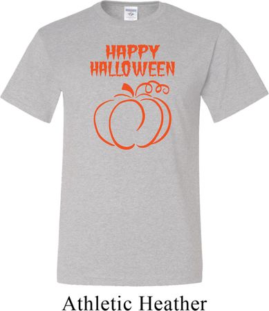 Happy Halloween with Pumpkin Sketch Tall T-shirt