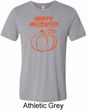 Happy Halloween with Pumpkin Sketch Tri Blend Tee