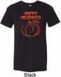 Happy Halloween with Pumpkin Sketch Tri Blend Tee