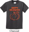 Happy Halloween with Pumpkin Sketch Youth T-shirt