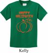 Happy Halloween with Pumpkin Sketch Youth T-shirt