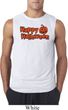 Happy Halloween with Pumpkin Sleeveless Shirt