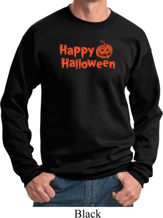 Happy Halloween with Pumpkin Sweatshirt