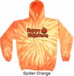 Happy Halloween with Pumpkin Tie Dye Hoodie