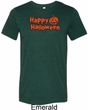 Happy Halloween with Pumpkin Tri Blend Tee