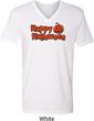 Happy Halloween with Pumpkin V-neck