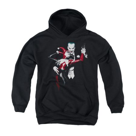 Harley Quinn Hoodie Harley And The Joker Black Sweatshirt Hoody