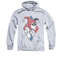 Harley Quinn Hoodie Profile Athletic Heather Sweatshirt Hoody