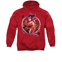 Harley Quinn Hoodie Q Red Sweatshirt Hoody Harley Quinn Hoodie Q Red Sweatshirt Hoody