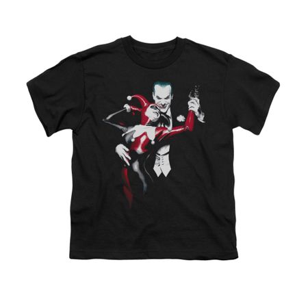 Harley Quinn Shirt Kids Harley And The Joker Black T-Shirt