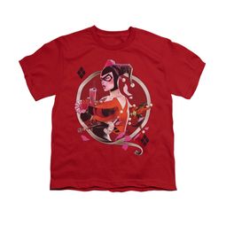 Harley Quinn Shirt Kids Q Red T-Shirt Harley Quinn Shirt Kids Q Red T-Shirt