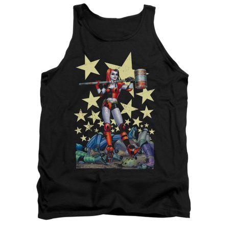 Harley Quinn Shirt Tank Top Hammer Time Black Tanktop