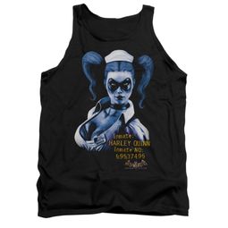Harley Quinn Shirt Tank Top Inmate Black Tanktop Harley Quinn Shirt Tank Top Inmate Black Tanktop