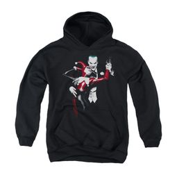 Harley Quinn Youth Hoodie Harley And The Joker Black Kids Hoody