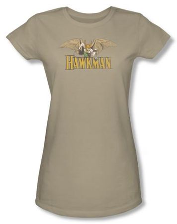 Hawkman Juniors T-shirt - Dc Comics Sand Tee