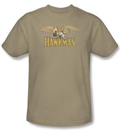 Hawkman T-Shirt - Dc Comics Adult Sand Tee