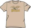 Hawkman T-shirt - Hawkman Superhero Adult Sand Color Tee