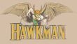 Hawkman T-shirt - Hawkman Superhero Adult Sand Color Tee