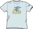Hawkwoman T-shirt - Hawk woman Adult Light Blue Tee