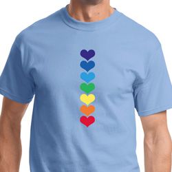 Heart Chakras Mens Yoga Shirts