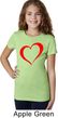 Heart Outline Girls Shirt