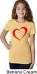 Heart Outline Girls Shirt