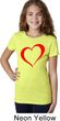 Heart Outline Girls Shirt