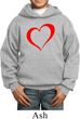 Heart Outline Kids Hoody